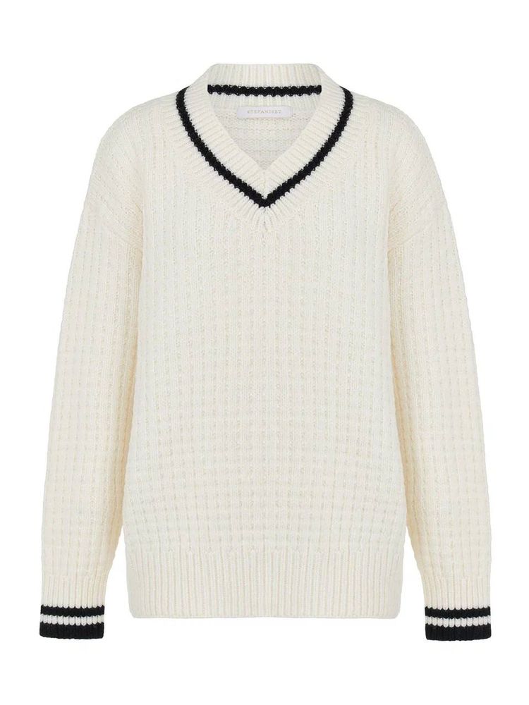 Свитер Paris, молочный