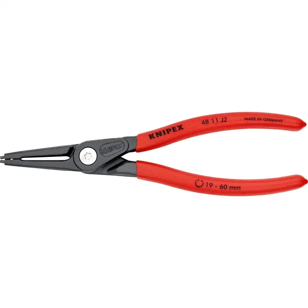 Прецизионные щипцы для стопорных колец черненая 180 мм Knipex 48 11 J2 SB