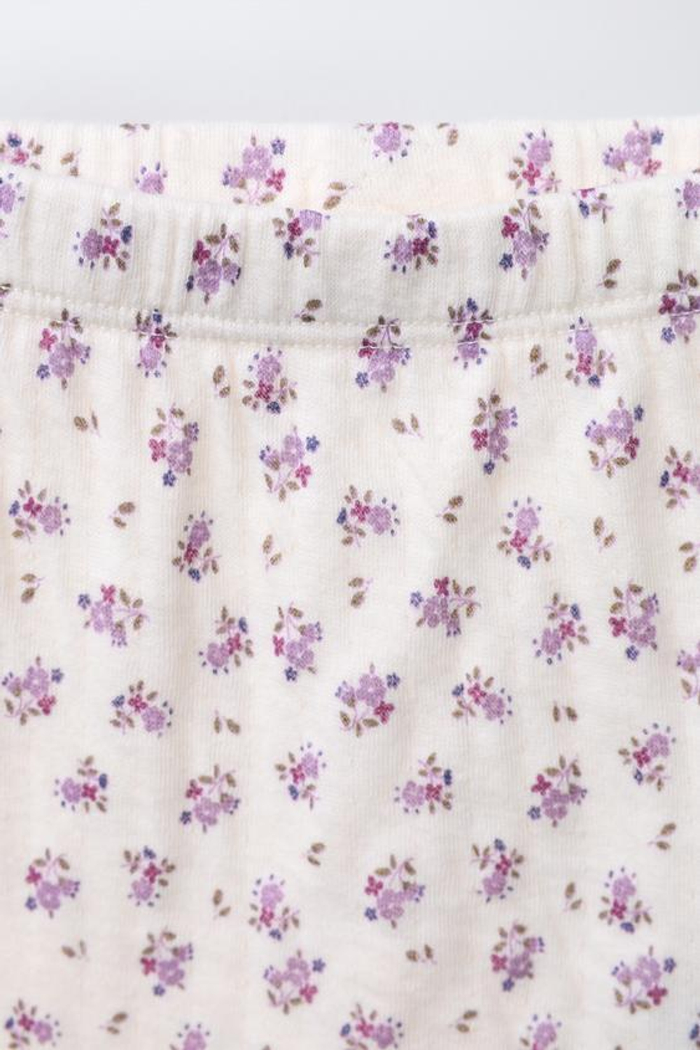 ZARA ЛЕГИНСЫ С ЦВЕТОЧНЫМ ПРИНТОМ, ЦВЕТ РОЗОВОГО ДЕРЕВА