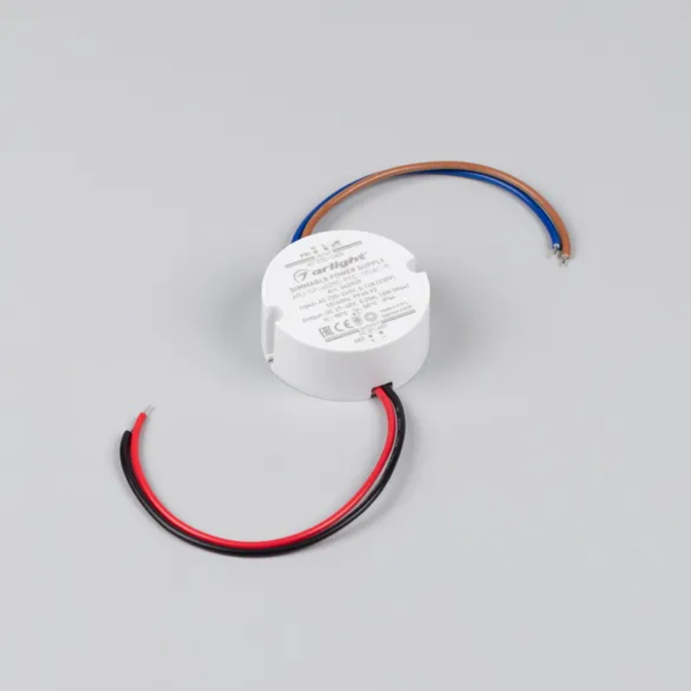 Блок питания ARJ-SP-40250-PFC-TRIAC-R (10W, 27-40V, 250mA) (Arlight, IP44 Пластик, 5 лет) 040959