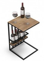 Босс ХО Стол-приставка Дымчатый Крафт