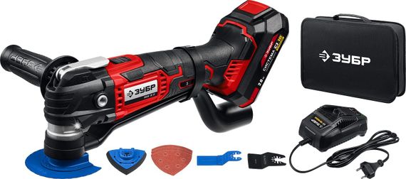 Аккумуляторный реноватор ЗУБР МФИ-18-21