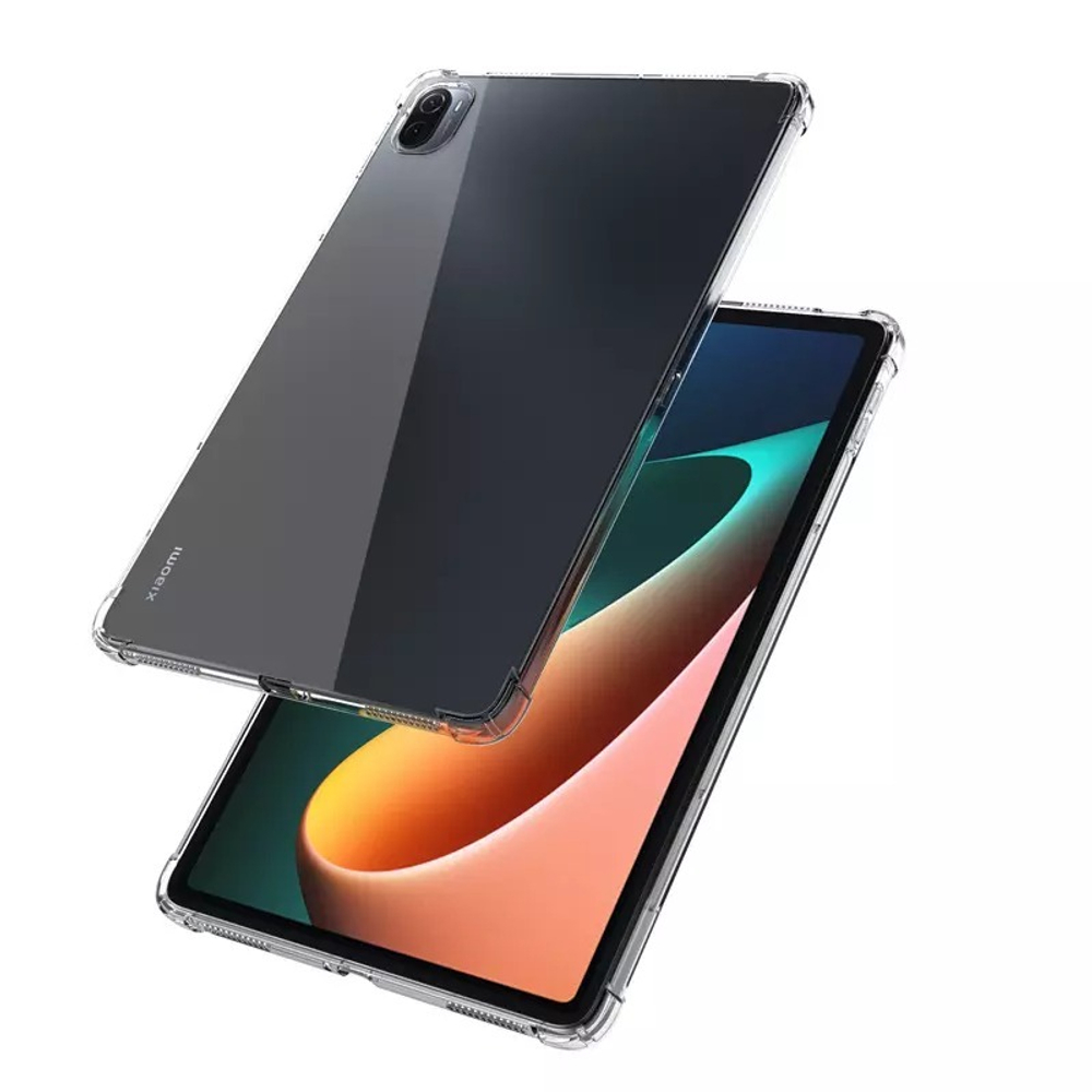 Прозрачный чехол с усиленными углами для планшета Xiaomi Pad 5 и Pad 5 Pro