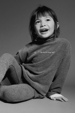 ZARA ТОП SOFT TOUCH С ВЫШИВКОЙ, МЯГКИЙ СЕРЫЙ