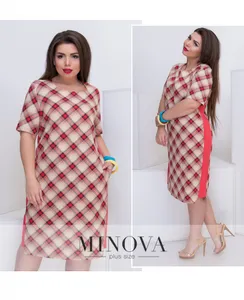 Платье 291-красный Minova