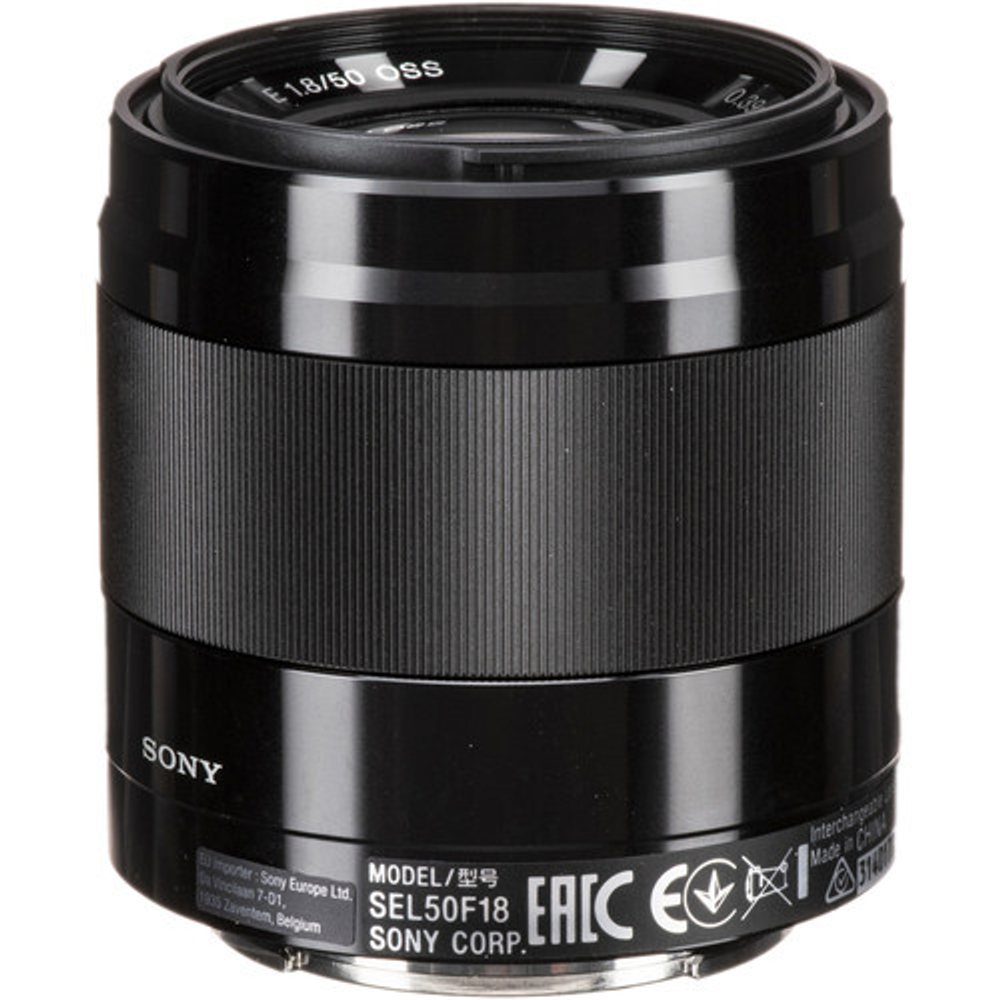 Объектив Sony 50mm f/1.8 OSS (SEL-50F18), черный