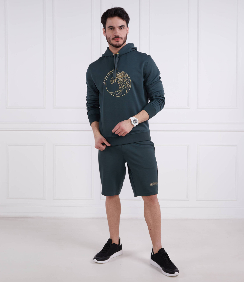 Худи Armani Exchange - зеленый(3RZMRB Z9N1Z)