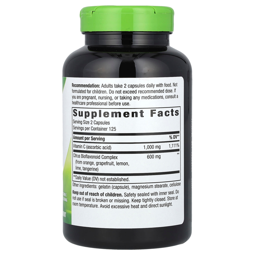 Nature's Way, биофлавоноиды витамина C, 1000 мг, 250 капсул (500 мг в 1 капсуле)