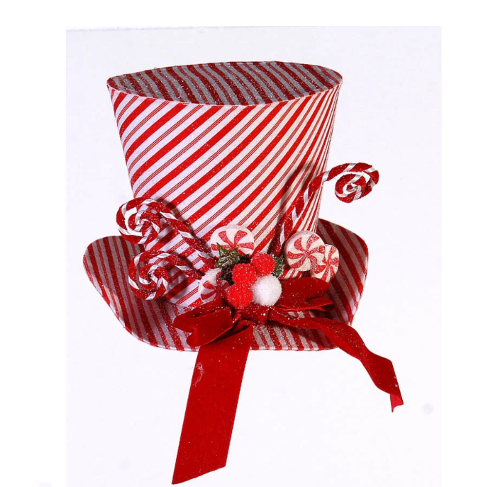 Шляпа красно-белая 26 cm [Арт. 99390]