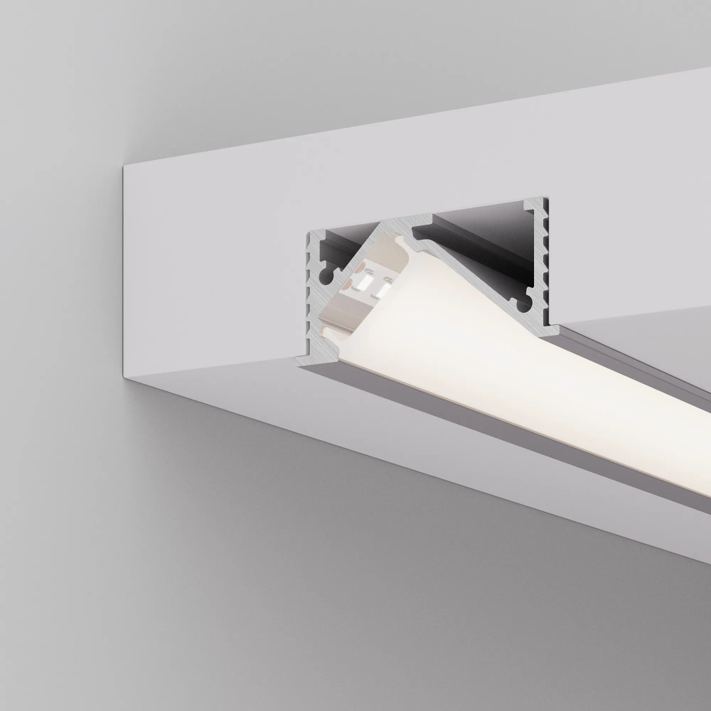 Профиль SL-BEVEL-W32-F-2000 ANOD  (Arlight, Алюминий) 063940