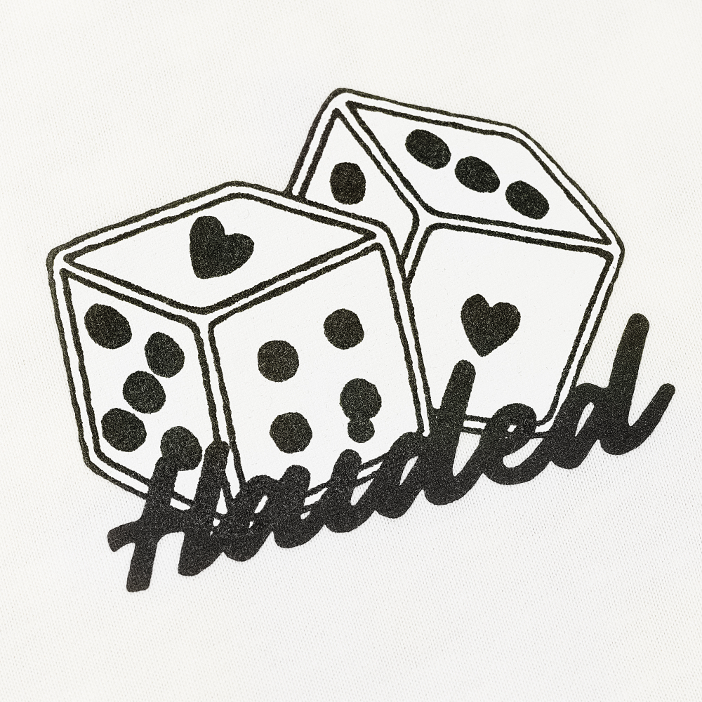 Футболка HAIDED DICE Экрю