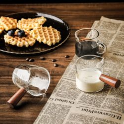 Мерный шот для кофе 15/30/45/60/75 мл стекло с ручкой P.L.- Barbossa