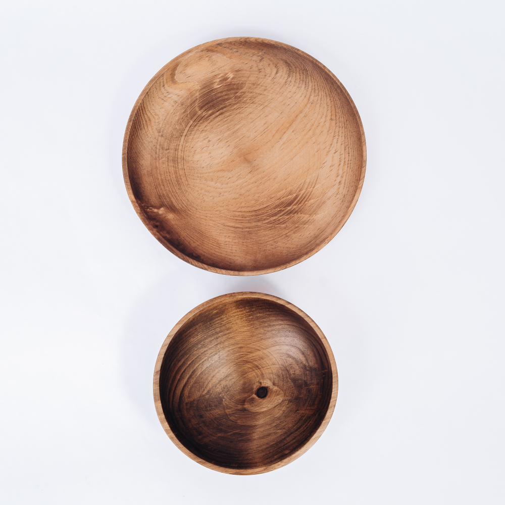 Набор деревянных тарелок Art of Siberia из кедра TN51