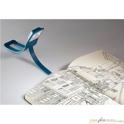 Фонарик и закладка Moleskine Booklight синий (ER7BLB21)