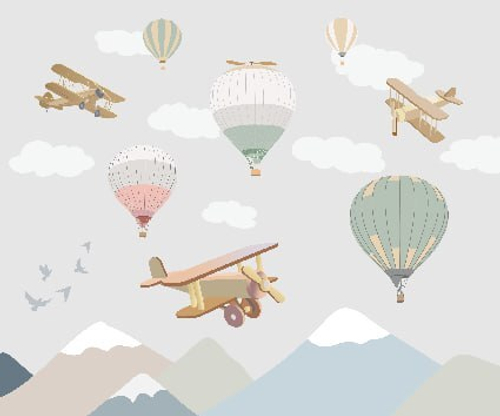 Детские №194 Фотообои и Фрески