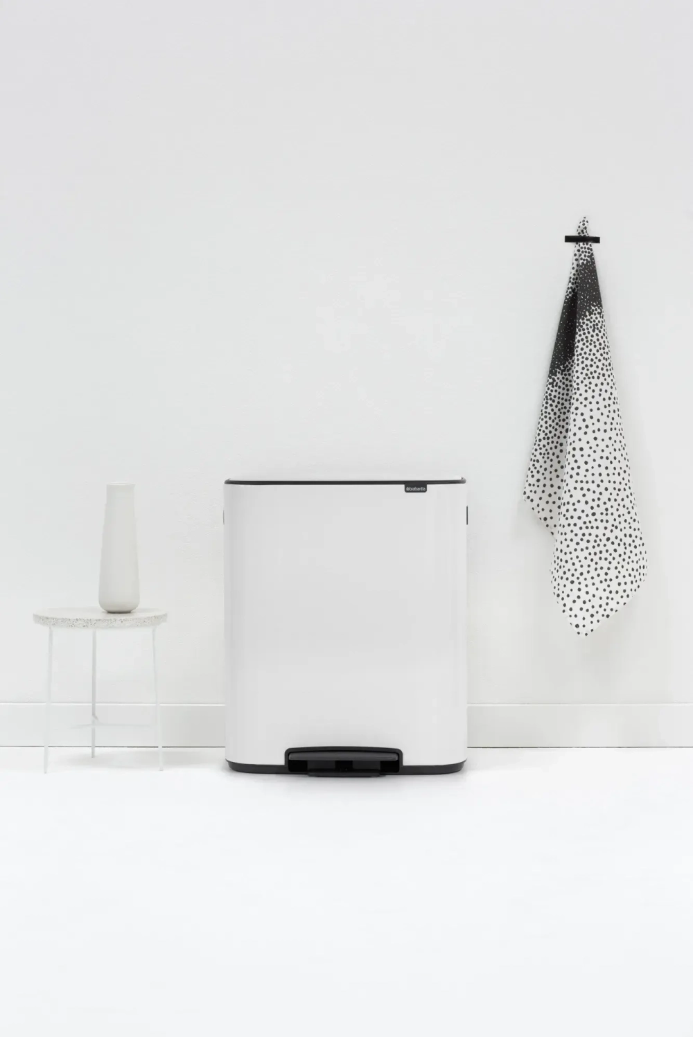 Brabantia Контейнер для мусора Bo 2x30 л белый