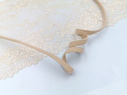 Туннельная лента, 1 шов, с начесом, Arta-F,  бежевый, (Арт: TU1-126), м