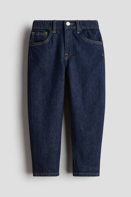 H&M Джинсы Loose Fit, темно-синий