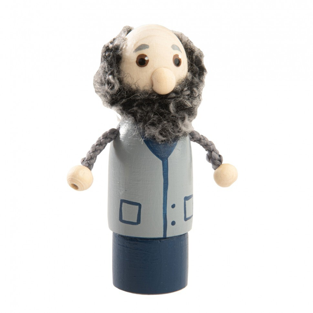 Пальчиковая игрушка Дедушка