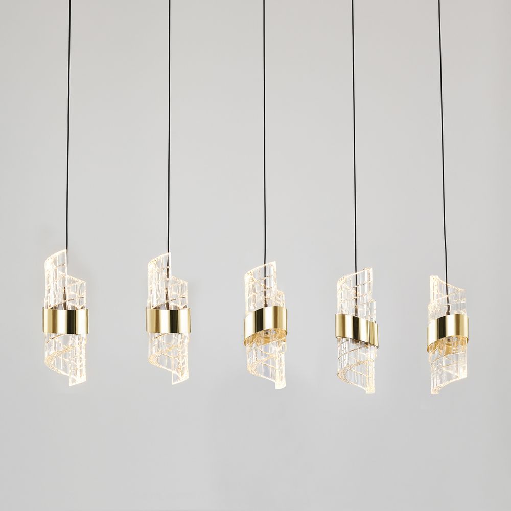 Подвесной светильник MD23001022-5B gold