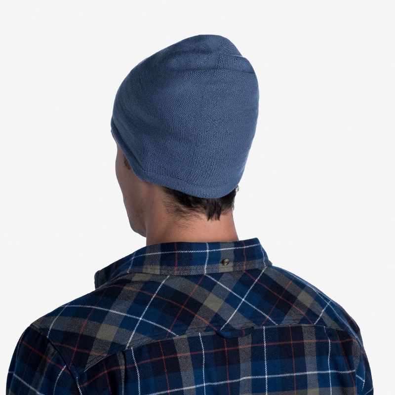 Вязаная шапка Buff Hat Knitted Lekey Ensign Blue Фото 6