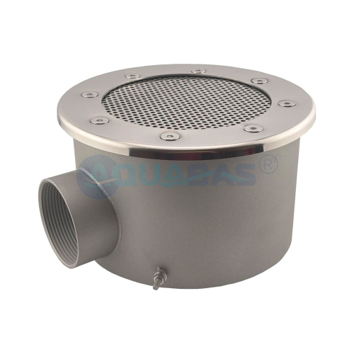 СД.65.4 Слив донный круглый сетчатый д.165х100 2" (внутр.) пленка