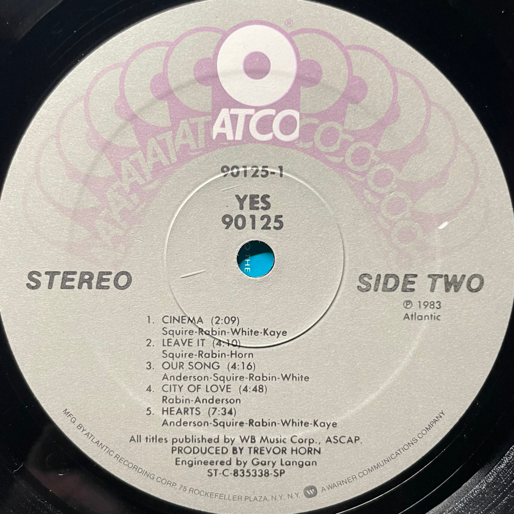 Yes ‎– 90125 (США 1983г.)