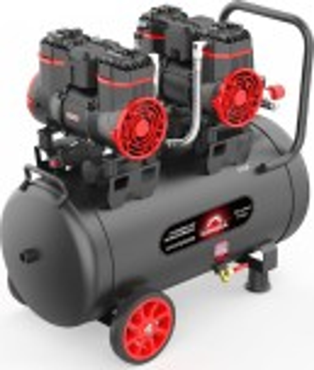 Компрессор поршневой безмасляный SUNREKA GFC370/45DS малошумный 216115