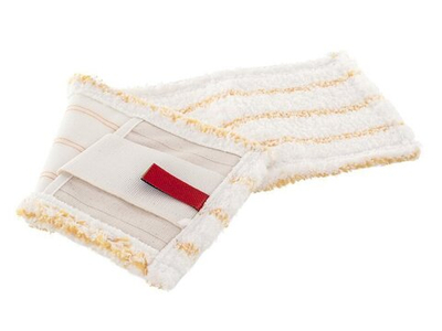 Моп плоский микрофибра 40 см. с жёлтыми полосками