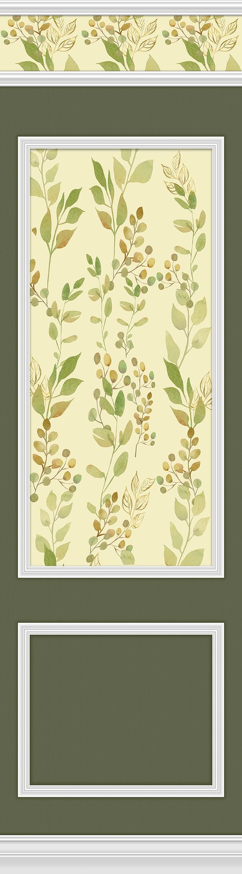 Ламинированная панель ПВХ Кэжуал цитрус узор 2700х250мм