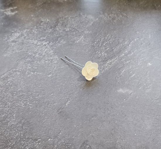 Набор шпилек "Розочки мини" латекс, 5 шт, белые