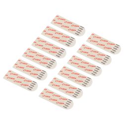 Клейкие полоски СИЛА SDSS-M-W12 двусторонние сменные средние 12 шт, до 1,5 кг белые | Сила