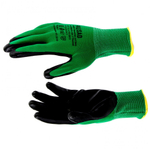 ПЕРЧАТКИ PALISAD ПОЛИЭФИРНЫЕ С ЧЕРНЫМ НИТР/ПОКРЫТИЕМ РАЗМЕР L 15КЛАСС 67865