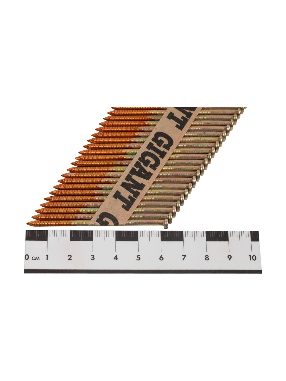 Реечный гвоздь по дереву 2,87x63 рифлёный, гальванич. 3000шт. Gigant GGR-63-28RH