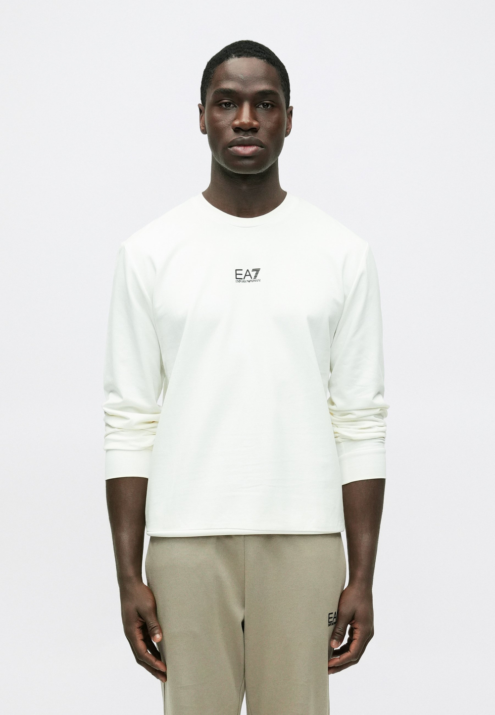 EA7 Emporio Armani UNISEX - Толстовка - Белый