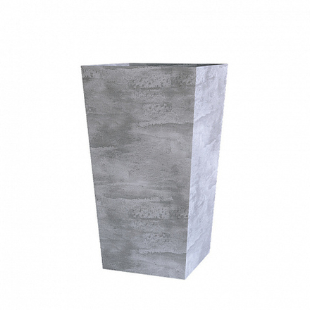 Кашпо CONIC CONCRETE GREY LIGHT 40x40x70