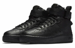 Кроссовки Nike Air Force 1 Triple Black GS (Подростковая размерная сетка)