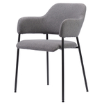 Стул wendy, рогожка, темно-серый