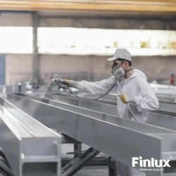 Цинконаполненный грунт-протектор Finlux F-255 Zinc CorrozoStop, от ржавчины, для антикоррозионной защиты металла, 0.5 кг
