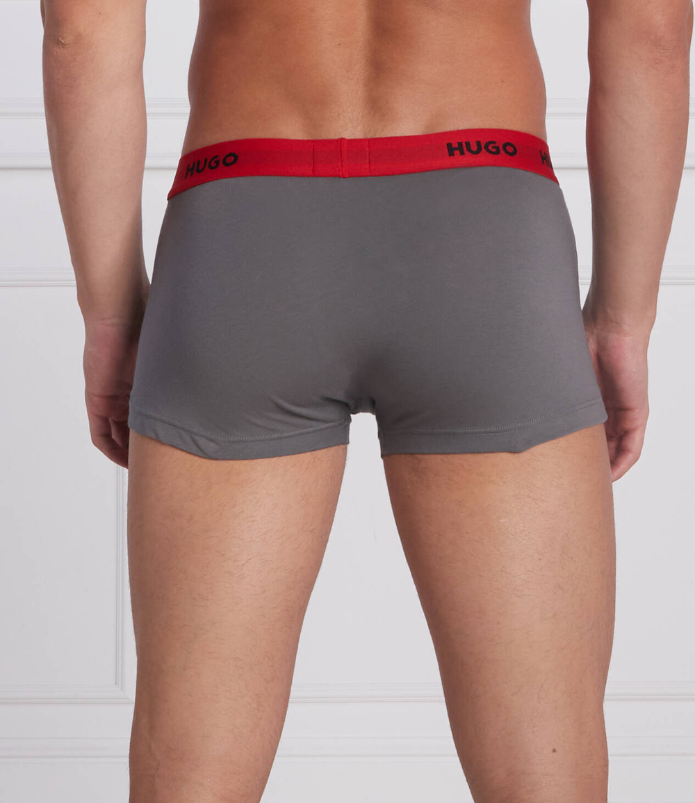 Трусики-боксеры 3шт. Hugo Bodywear - оливковый(50469766)