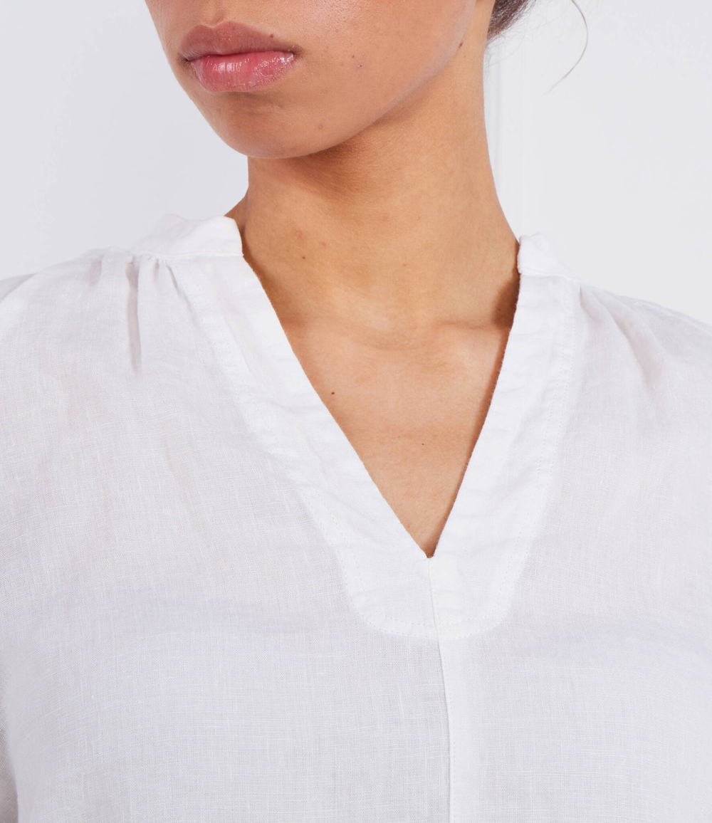 Льняная блузка Marc O' Polo - белый(M03 1305 42081)