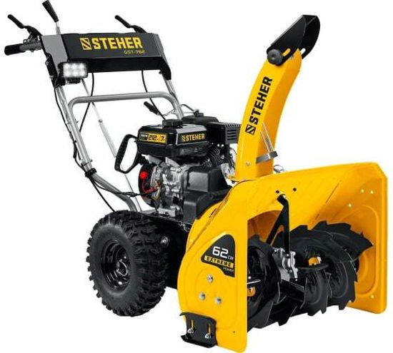 Снегоуборщик бензиновый  STEHER EXTREM 62 см GST-762 7 л.с.