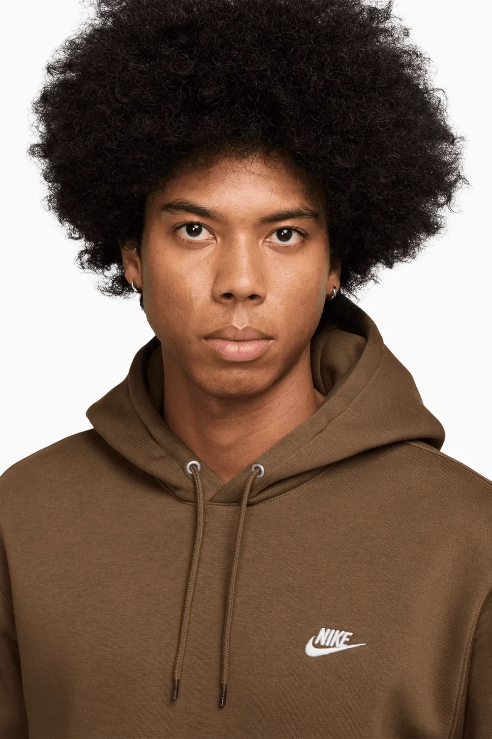 Кофта Nike Club - коричневый