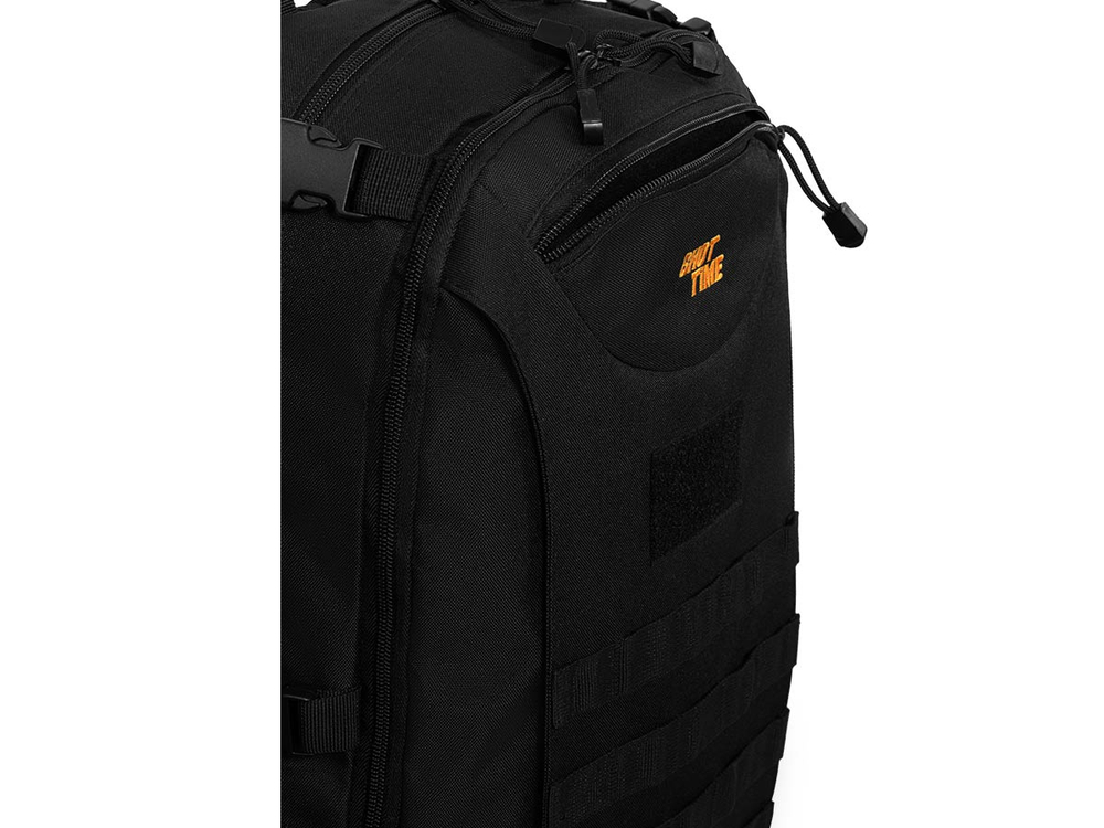 Рюкзак ShotTime тактический Tactical 30л, полиэстер 600D, MOLLE, чёрный, ST-BP-122 55-BK