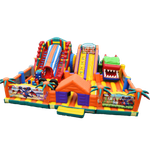 Надувной батут "Царство драконов" 13*13*7 м