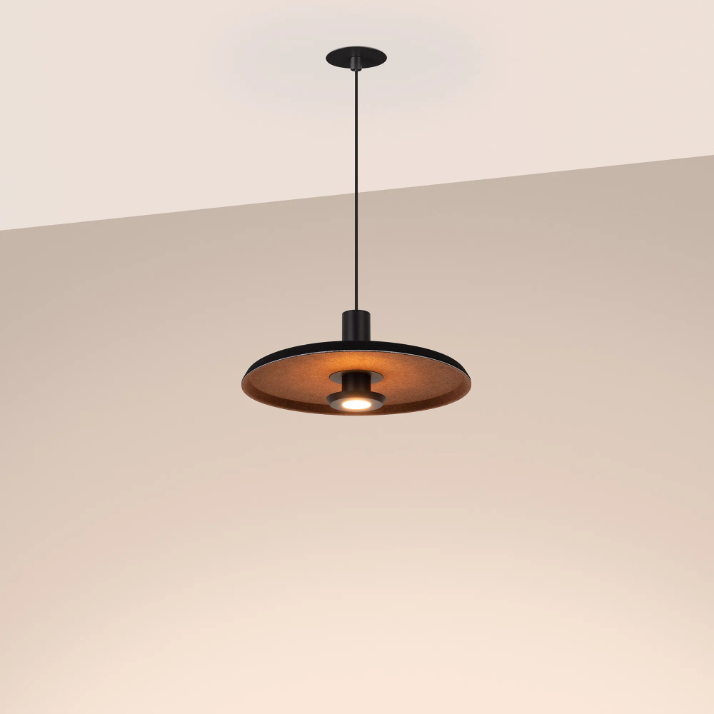 Светильник SP-KOTARO-R350-12W Warm2700 (BK-CF, 36 deg, 230V, TRIAC) (Arlight, IP20 Фетр, 3 года) 057231