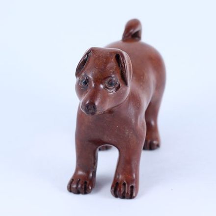 Нэцкэ Щенок