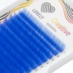 Ресницы лазурные (azure) Lovely - 20 линий - MIX