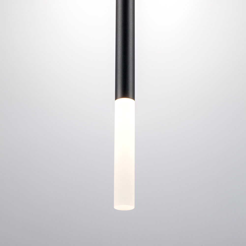 LT7474372 Люстра TUBO LED 5W 300LM 360G ЧЕРНЫЙ 3000K (747437+574702)