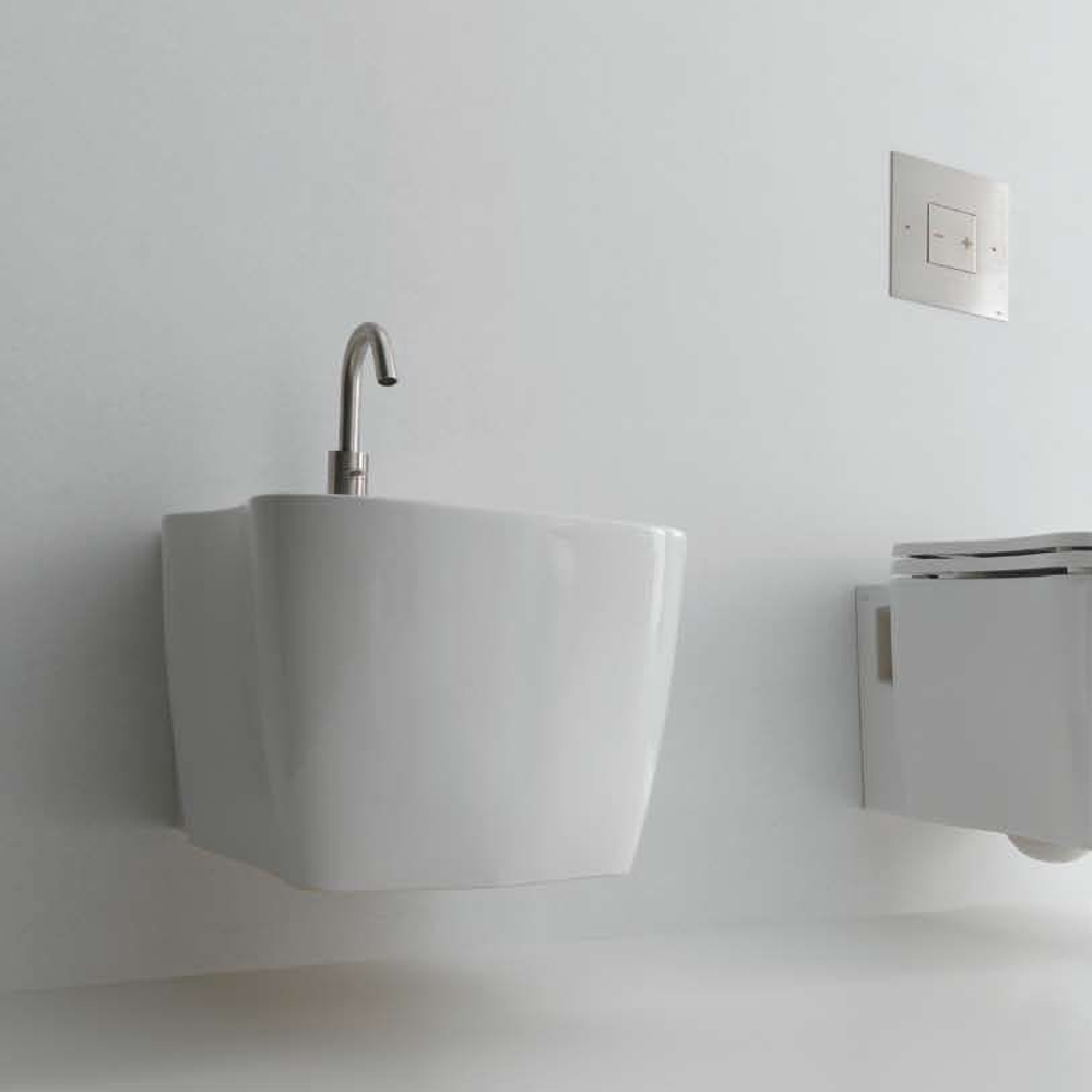 Биде AXA Nutty подвесное белое 1702001